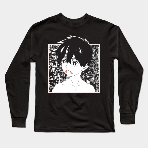 Kemono Jihen ''KABANE'' Long Sleeve T-Shirt by riventis66